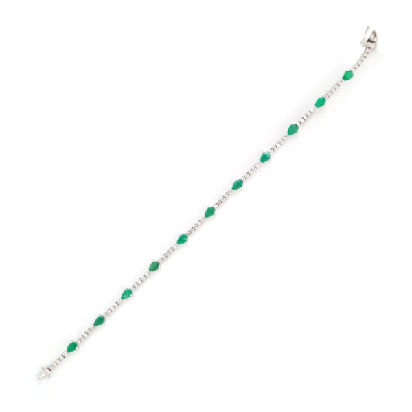 Rio Emerald Bracelet - Image 2