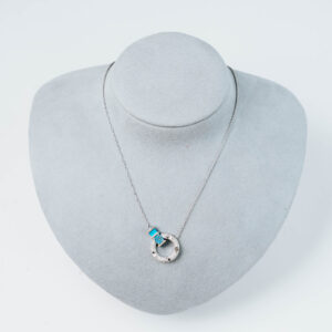 Halo Turquoise Necklace