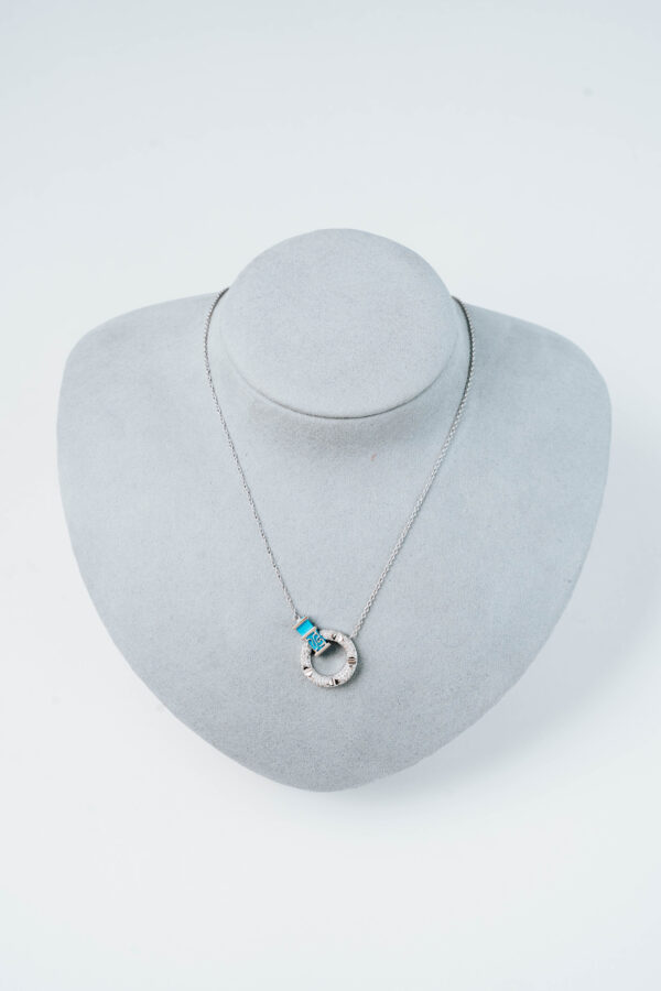 Halo Turquoise Necklace - Image 2