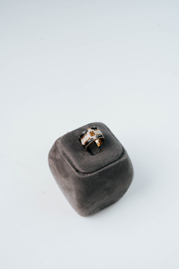 Espresso Noir Ring