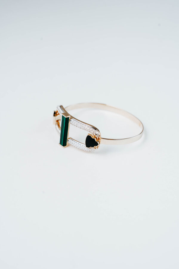 Clé Émeraude Bracelet