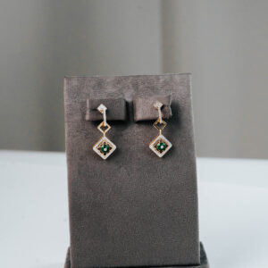 Fleur Menthe Earrings