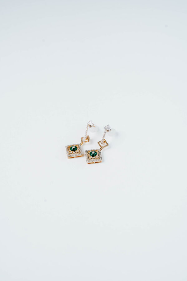 Fleur Menthe Earrings - Image 3