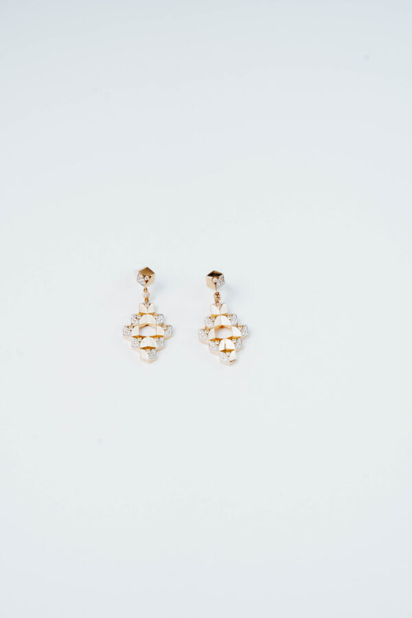 Golden Hive Earrings - Image 3