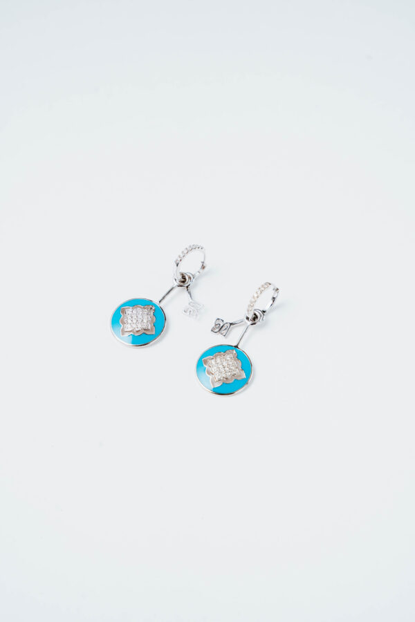 Wisp of Turquoise Earrings - Image 3