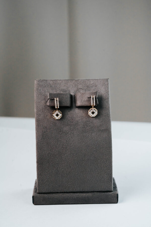Nova Oro Charm Earrings - Image 2