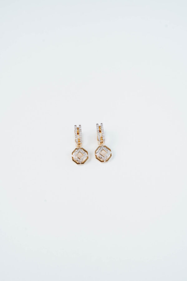 Nova Oro Charm Earrings - Image 3