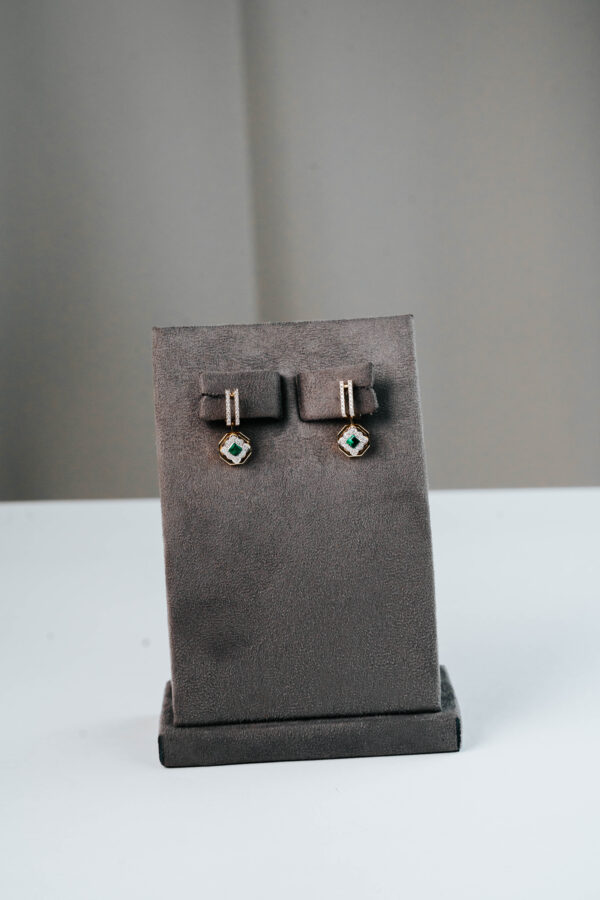 Nova Verde Charm Earrings - Image 2