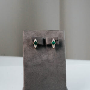 Hera Malachite Earrings
