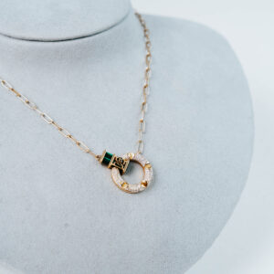 Halo Menthe Necklace