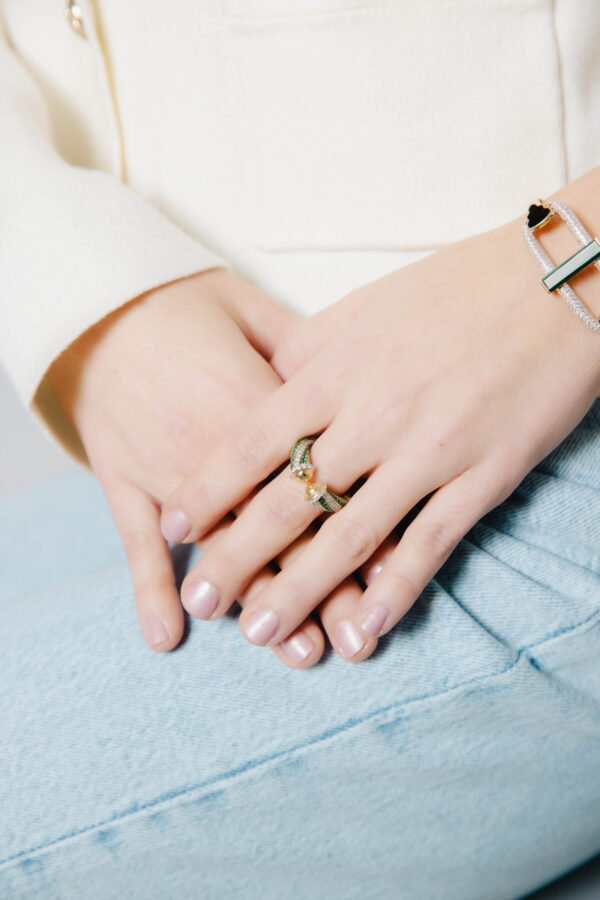 Brillo Verde Ring
