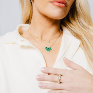Mi Amor Menthe Necklace