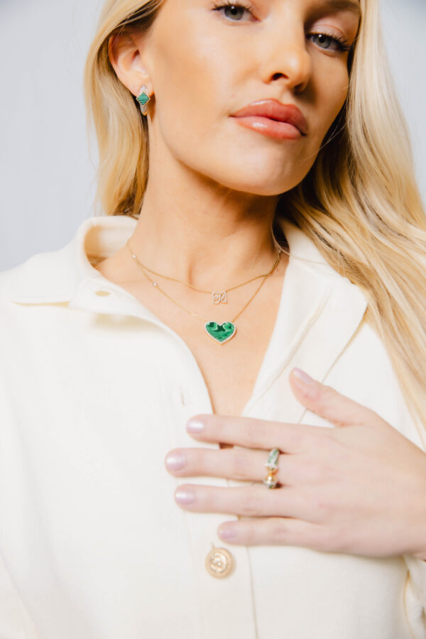 Mi Amor Menthe Necklace