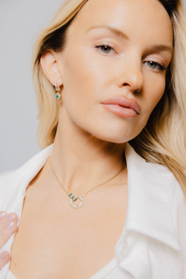 Halo Menthe Necklace - Image 5