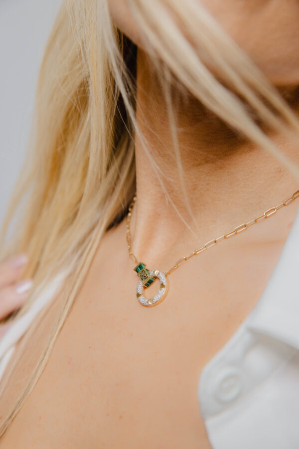 Halo Menthe Necklace - Image 7