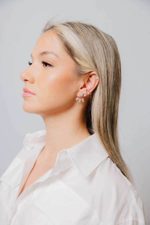 Triad Radiance Earrings - Image 5
