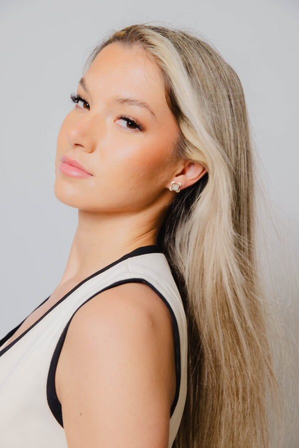 Echo Ivory Everyday Earrings