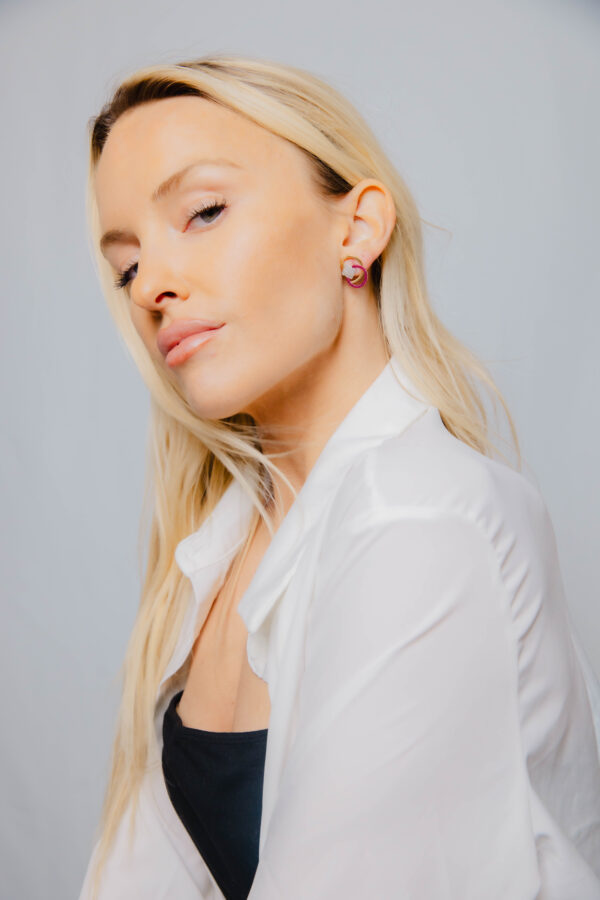 Vesper Rose Earrings