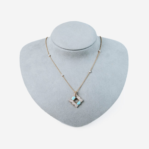 Aura Turq Necklace