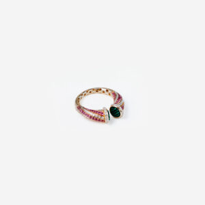 Brillo Menthe Pink Ring