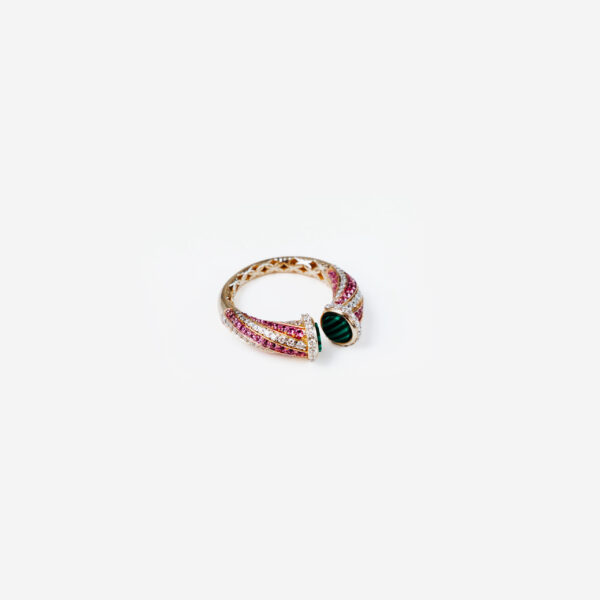 Brillo Menthe Pink Ring