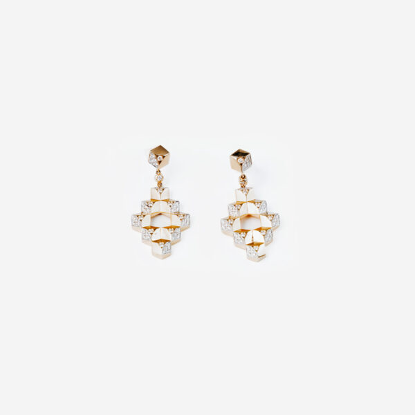 Golden Hive Earrings