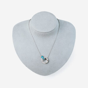 Halo Turquoise Necklace
