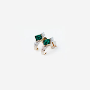 Hera Malachite Earrings
