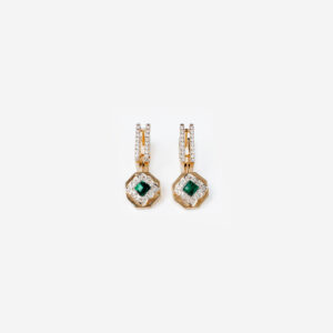 Nova Verde Charm Earrings