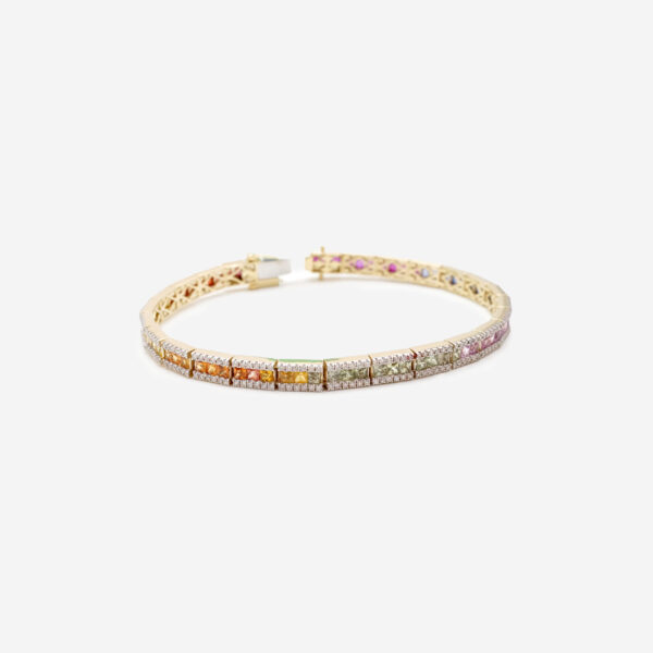 Zaffiro Multi Color Sapphire Bracelet